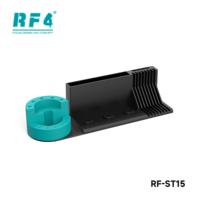 Boîte de rangement en métal multifonctionnelle RF-ST15, support rotatif à 360 degrés pour tournevis, espace de rangement vertical