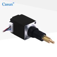 Micro moteur pas à pas hybride NEMA8 certifié ROHS Contrôle de l'alimentation CC Compatible avec l'imprimante 3D Mini actionneur linéaire externe