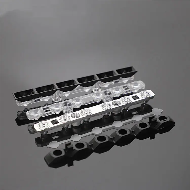Optics OEM ODM Linear Lens Led 15 30 24 60 Degree Acrylic Pmma Lighting Optical Focus Led Linear Light Lens