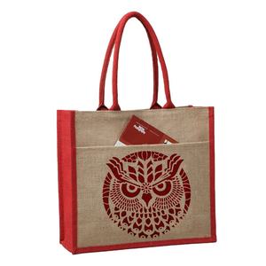 Bolsa de Compras Reciclable con Impresión Personalizada y Logotipo para Damas, Precio Económico, Producto de Alta Calidad Hecho en India - Product Image 5