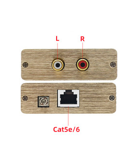 Extensor de <span class=keywords><strong>Audio</strong></span> estéreo HI-FI RL <span class=keywords><strong>Balun</strong></span>, dispositivo sobre UTP Cat5e <span class=keywords><strong>RJ45</strong></span>, 1000 metros, pasivo, 20 Hz a 20 KHz, precio de fábrica - Product Image 5