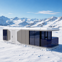 Capsule de style moderne avec grand espace et multiples fonctions pour hôtel, appartement et maison d'hôtes à vendre