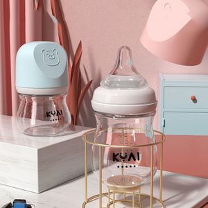 Baby Bottle New Portable Baby Bottle Special 80/160Ml <strong>Newborn</strong> Wide Caliber Wide Mouth Glass Bottle - Product Image 2