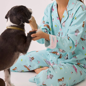 2024 pyjamas imprimés personnalisés 2 pièces filles flanelle coton vêtements de nuit doux vêtements de maison pyjamas ensemble de pyjamas - Product Image 6