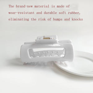 Fermaglio per capelli in Silicone flessibile pieghevole in gomma morbida - Product Image 5