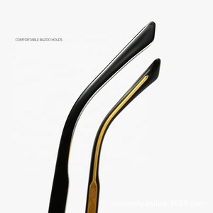 À la mode sans ordonnance TR90 cadre <span class=keywords><strong>lunettes</strong></span> rouge TR matériel confortable insérer <span class=keywords><strong>cordon</strong></span> en acier pour hommes femmes étudiant myopie cadre - Product Image 3