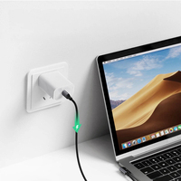 Cargador Rápido GaN PD de 45W con Enchufe AU, Adaptador de Carga Rápida con Puerto Tipo-C Único, Cargador Personalizado de Fábrica para Teléfonos y Tabletas