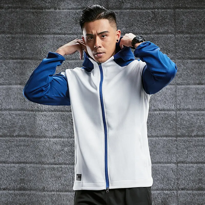 Athletic Fitness Jogging Workout Sport Men Jacket High Quality Running Coat