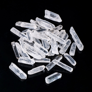Baguette <span class=keywords><strong>de</strong></span> guérison à point <span class=keywords><strong>de</strong></span> cristal naturel monocristaux <span class=keywords><strong>de</strong></span> <span class=keywords><strong>quartz</strong></span> clair - Product Image 5