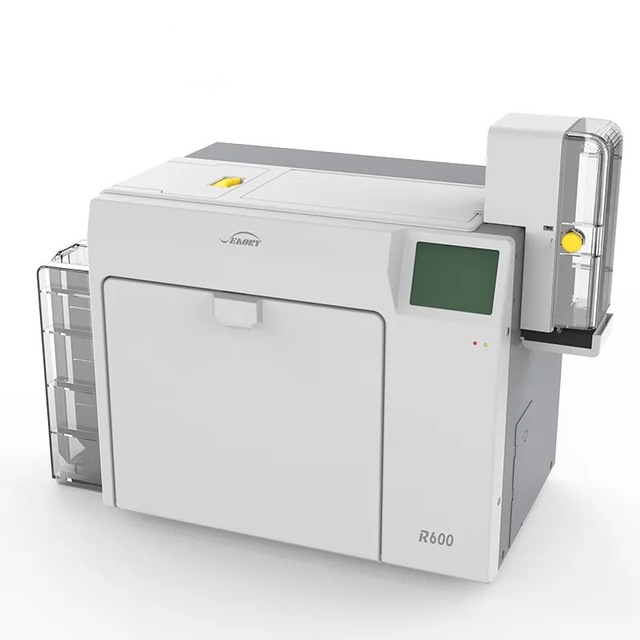 High Quality Seaory R600 Automatic Plastic Pvc Smart ID Desktop Retransfer Dual Side Identity Card Printer