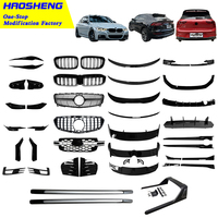 Aileron central de voiture MK6, cache de phare antibrouillard, diffuseur de lunette arrière, sourcil de phare, lèvre avant pour Volkswagen VW Golf 6 GTI R