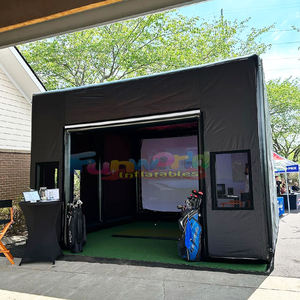 <span class=keywords><strong>Cage</strong></span> géante d'extérieur pour simulateur <span class=keywords><strong>de</strong></span> golf, <span class=keywords><strong>gonflable</strong></span> et portable, en PVC - Product Image 4