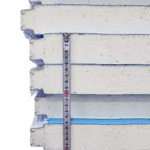 50mm 설치하기 쉬운 콜드 룸 패널 현대 PU 샌드위치 패널 창고 용 콜드 룸 단열 패널 - Product Image 2