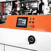 Máquina de Serigrafía Automática Multicolor con Carga y Descarga Robótica UVcuring, Máquina de Serigrafía Automática para Botellas y Tubos