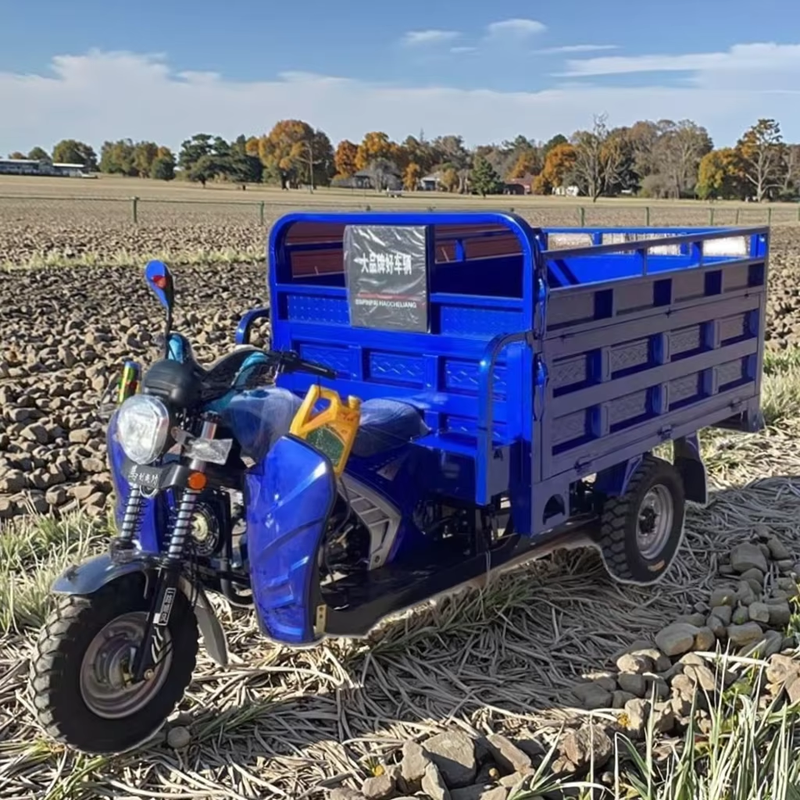 Multi color Gasoline Manned Tricycles Are