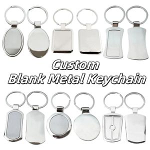 Vendita all'ingrosso di metallo personalizzato in lega di zinco portachiavi sublimazione Laser incisione Logo per Business regalo promozionale - Product Image 4