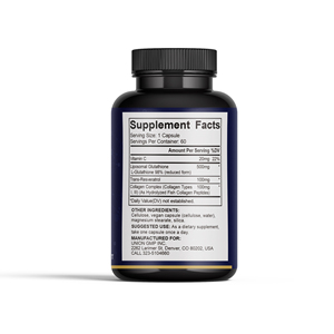 Cápsulas de Glutatión Liposomal de 30000 mg, Suplemento Antioxidante con Colágeno para Aclarar la Piel, Antienvejecimiento y Apoyo Inmunológico - Product Image 6