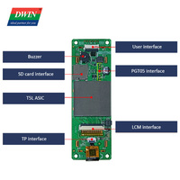 Layar LCD Bar DWIN 3.7 Inci 240*960 Piksel HMI IPS TFT LCD Modul Layar LCD Panel Sentuh untuk Esp32 STM32