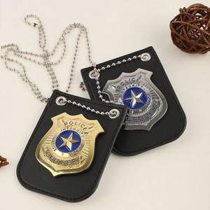 ハロウィーンキッズコスプレ小道具警察バッジ小道具手錠子供のための警察アクセサリー - Product Image 3