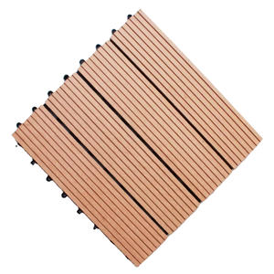 Carreaux de pont personnalisés en <span class=keywords><strong>bois</strong></span> wpc, 30x30cm, lames de sol en plastique Composite, pour l'extérieur, bricolage, livraison gratuite, chine - Product Image 4