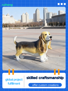 بيغل راتنج واقعي للغاية بالحجم الطبيعي لحديقة الحديقة زينة لا بد من استخدامها في الأماكن المغلقة/الخارجية - Product Image 2