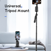 Support de téléphone portable P01 Vlog trépied de bâton de Selfie d'appareil photo 360 Rotation suivi automatique du visage équipement de vapeur en direct