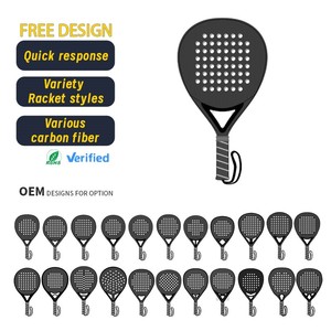 Melors Chuyên Nghiệp Tecnis Bãi Biển Padel Vợt Tennis Bán Buôn Chất Lượng Tốt Nhất Thời Trang Mặt 3K Carbon Bãi Biển Vợt Tennis - Product Image 1