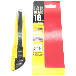 Cuchillo Multiusos <span class=keywords><strong>de</strong></span> Alta Resistencia TaJima LC-500 <span class=keywords><strong>de</strong></span> 18 mm, Cortador <span class=keywords><strong>de</strong></span> Cuchilla Desprendible con Bloqueo Automático, para Cortar Papel, Cartón, Papel Tapiz - Product Image 2