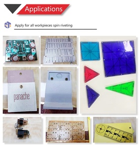 Macchina <span class=keywords><strong>Pneumatica</strong></span> per Applicazione Occhielli, Punzonatrice Automatica per Occhielli in Plastica, Macchina per Realizzazione Tende - Product Image 3