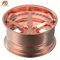 Jantes en alliage forgé 1/2 pièce 5x114.3 5x120 5x112 à déport profond, jantes forgées sur mesure pour BMW Audi Mustang Corvette Dodge Charger