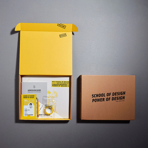 Elegante y ligera caja de correo con revestimiento UV biodegradable para pequeñas empresas, <span class=keywords><strong>tienda</strong></span> en línea, ropa, electrónica de consumo en relieve - Product Image 4