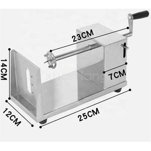 Hot Bán Của Nhãn Hiệu Khoai Tây Slicer Xoắn Ốc Twister Cắt Vòng Khoai Tây Chiên Máy Làm - Product Image 4