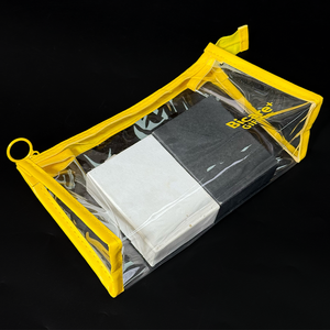 Customized Printed Clear Packaging Zipper Bag Recyclable Frosted Cosmetic <strong>Zip</strong> Lock Bag Stand up Makeup <strong>Pouch</strong> - Product Image 5