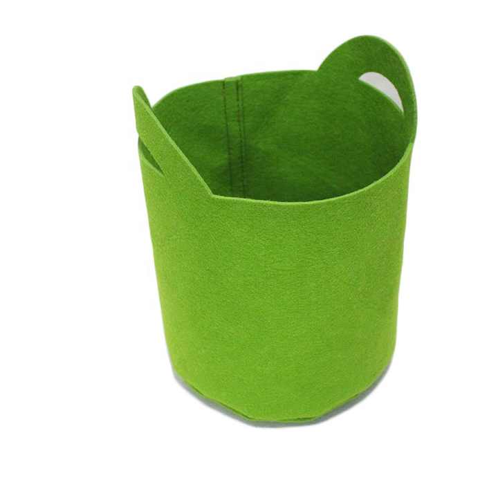 Convenient Plant Growing Barrel Grow Bags for Indoor and Outdoor Gardening