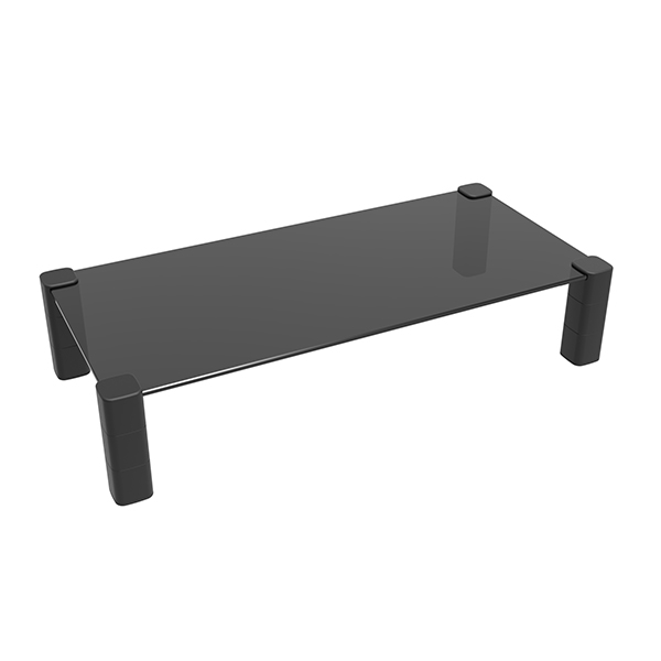 Инструмент Бесплатная черно-белого цвета в наличии Три регулируемые по высоте ноутбук дисплей монитор подставки