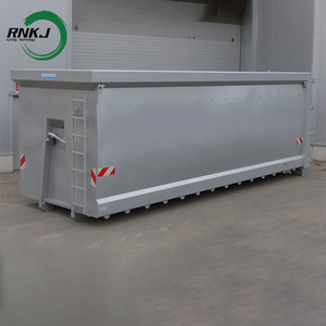 RNKJ marchio rimorchio per cassonetto gancio lift30 yard per riciclaggio all'aperto rotola fuori dal contenitore di sollevamento con gancio per rifiuti industriali - Product Image 5