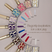 GULAURI Vernis à Ongles Longue Durée Séchage à l'Air Vernis à Ongles Pas Besoin de Durcir Texture Lisse Après Séchage Au Parfum De Rose