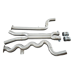 AKS ท่อไอเสียสแตนเลสสำหรับ M4 M3 G8X รถสปอร์ต76มม. ระบบท่อไอเสีย - Product Image 2