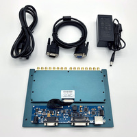 16-SMA puertos de antenas E710 RFID UHF módulo Lector con placa de interfaz TCPIP/RS232/GPIO para sistema de transporte RFID de gabinete inteligente