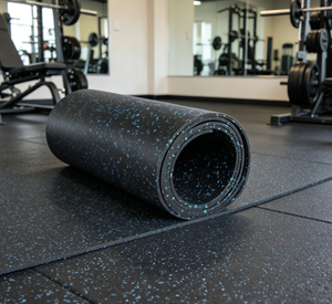 Anti-slip EPDM Gym Rubber Flooring <b>Rolls</b> Tiles/Sports Equipments Rubber <b>Mat</b> - Product Image 4