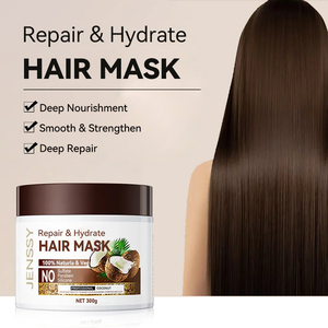 Private label olio di cocco naturale senza solfati olio di Argan olio di rosmarino maschera <span class=keywords><strong>anticaduta</strong></span> <span class=keywords><strong>shampoo</strong></span> <span class=keywords><strong>e</strong></span> balsamo set per la cura dei capelli - Product Image 4
