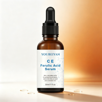 Sérum Éclaircissant Anti-Âge et Anti-Rides OEM en Gros, Végan, à la Vitamine C & E et à l'Acide Férulique, Éliminateur de Taches Brunes, 30ml