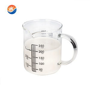 Recién llegado vaso <span class=keywords><strong>pyrex</strong></span> con asa <span class=keywords><strong>taza</strong></span> de café de vidrio - Product Image 3