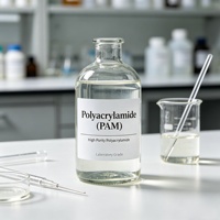 Poliacrilamida (PAM) Química de Maoxing, China, de Alto Peso Molecular y Alta Densidad de Carga, 99% de Pureza, 25 kg, para Construcción y Concreto