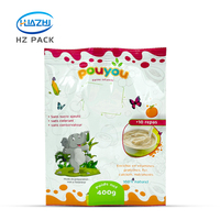 Sachets alimentaires personnalisés à trois soudures thermiques, étanches à l'humidité, en CPP/PE/PET pour l'emballage de chips, frites, pop-corn et aliments pour animaux de compagnie