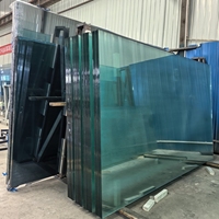 Vidrio Laminado Templado Reforzado SGP Personalizado, Alta Rigidez, Ecológico Industrial, para Hoteles, Escuelas y Edificios de Gran Altura