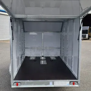 Remorque de cargaison Remorques de cargaison de transport de chariot de remorque vide personnalisée