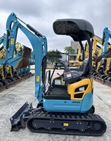 Miniexcavadora usada U17 con precio barato marca Japón de segunda mano 99% nueva 1 toneladas2 toneladas