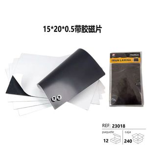 Iman Lamina Magnetic Sheet 15x20x0.5mm With Adhesive For Craft Supplies - Product Image 3