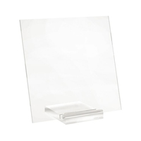 Tableau d'affichage transparent en acrylique pour bureau, mini tableau d'affichage effaçable pour la maison, tableau blanc portable pour graffitis